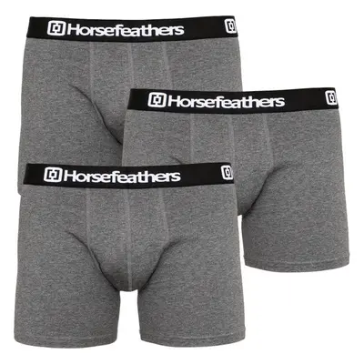 3PACK pánské boxerky Horsefeathers Dynasty heather antracite (AM067B) 47906640