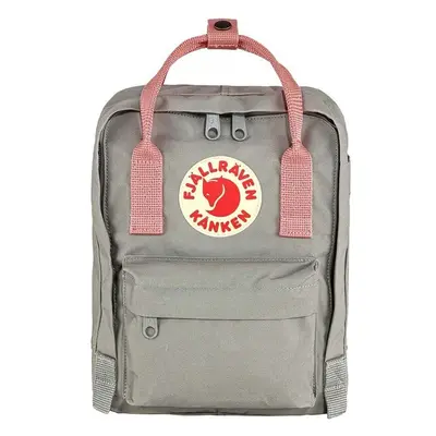 Batoh Fjallraven Kanken Mini růžová barva, malý, s aplikací 87669048