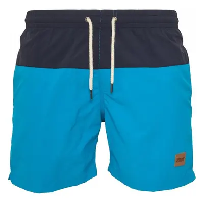 Pánské koupací kraťasy Urban Classics Block Swim Shorts - nvy/tur 71843325