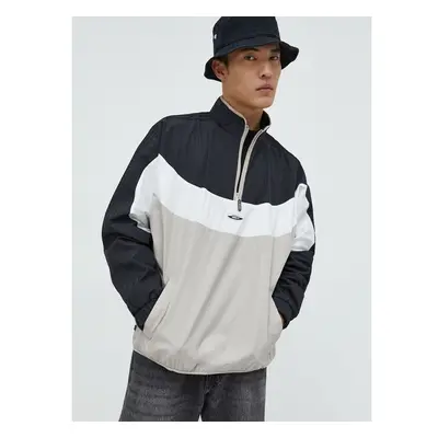 Bunda adidas Originals pánská, béžová barva, přechodná 72761393