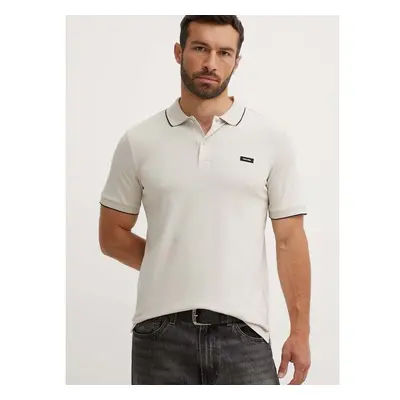 Polo tričko Calvin Klein černá barva, K10K112751 92577479