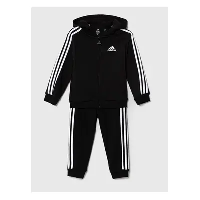 Dětská tepláková souprava adidas černá barva 84987270