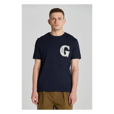 TRIČKO GANT G GRAPHIC T-SHIRT EVENING BLUE 87543000