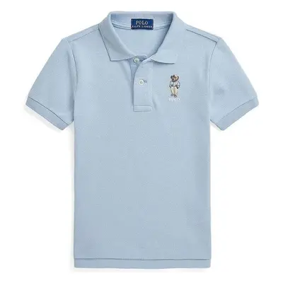 Dětská bavlněná polokošile Polo Ralph Lauren 322853788016 94364706