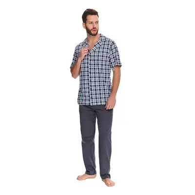 DN Nightwear Pánské pyžamo Noah kárované 53583661