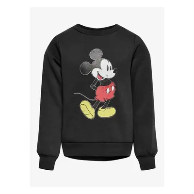 Černá holčičí mikina ONLY Mickey - Holky 91254513