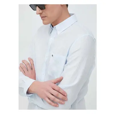 Plátěná košile Lacoste regular, s límečkem button-down 77059529