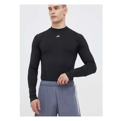 Tréninkové tričko s dlouhým rukávem adidas Performance Techfit COLD 83073993