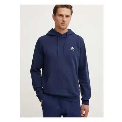 Bavlněná mikina adidas Originals pánská, tmavomodrá barva, s kapucí, s 94485954