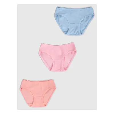 Yoclub Kidss Cotton Girls Briefs Underwear 3-Pack BMD-0036G-AA30-001 81618651