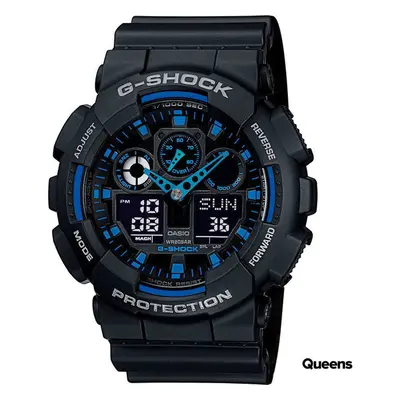 Hodinky Casio G-Shock GA 100-1A2ER Black/ Blue Universal 87310011