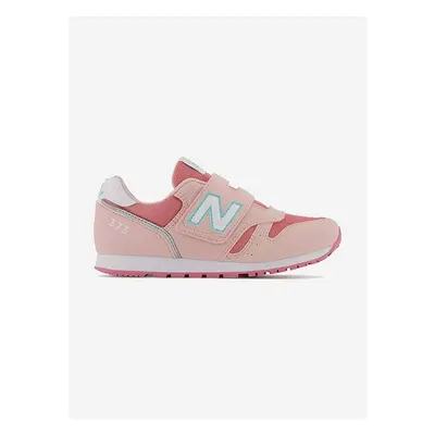 Dětské sneakers boty New Balance růžová barva 83295013