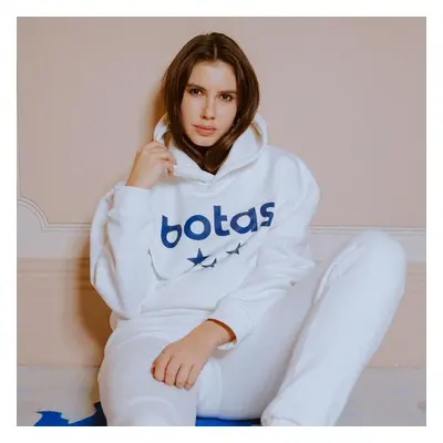 Vasky Botas Mikina Oversize White - bavlněná mikina bílá česká výroba 88347432