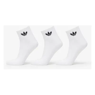 adidas Originals Ponožky adidas Mid Ankle Socks 3-Pack White/ White/ 53620033