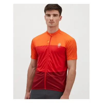 Pánský MTB dres Silvini Turano Pro červená/oranžová 82296293