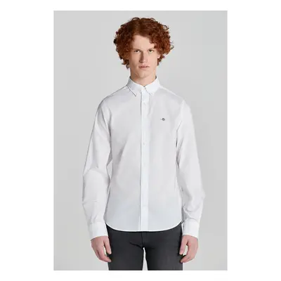 KOŠILE GANT SLIM POPLIN SHIRT WHITE 84605982