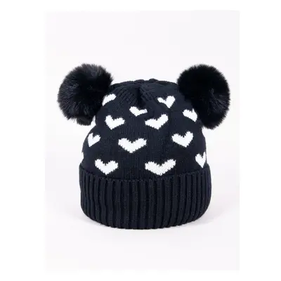 Yoclub Kidss Girls Winter Hat CZZ-0473G-AA20 75791775