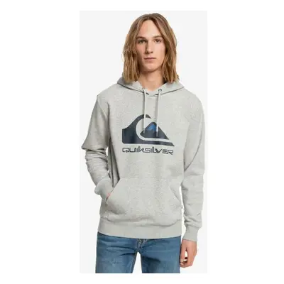 Quiksilver MMIKINA QUIKSIVER BIG OGO HOOD - šedá - 67962373