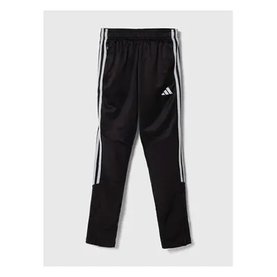 Dětské tepláky adidas Performance černá barva, s potiskem 86263156