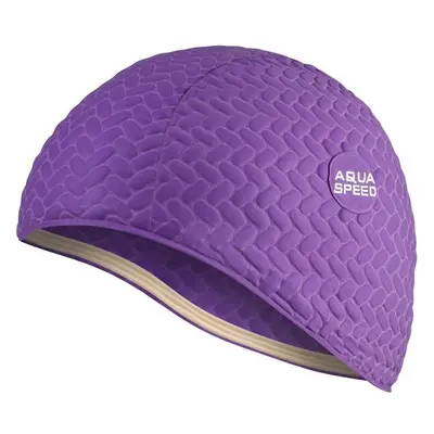 AQUA SPEED Unisexs Swimming Cap For Long Hair Bombastic Tic-Tac 70346533