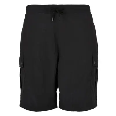 URBAN CLASSICS Nylon Cargo Shorts - black 60178940