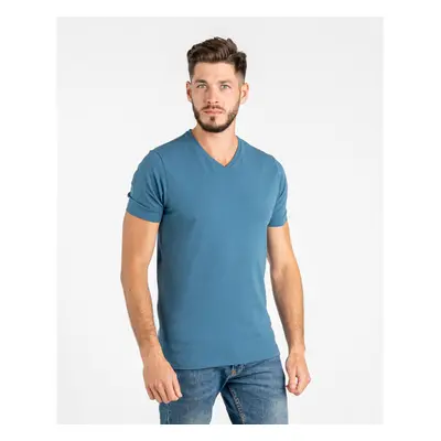 TallGuys Pánské rozstřižené tričko | véčko | Denim blue 74594020