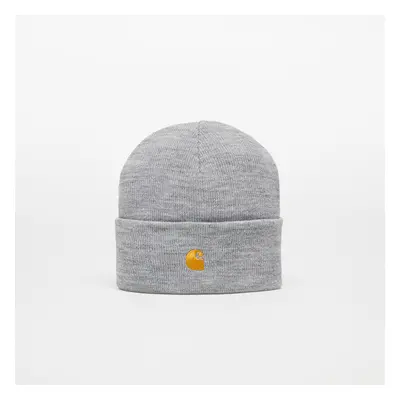 Čepice Carhartt WIP Chase Beanie Grey Heather/ Gold Universal 75827545