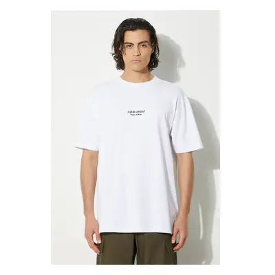 Bavlněné tričko Marcelo Burlon Que Onda Basic Tee bílá barva, s 96020693