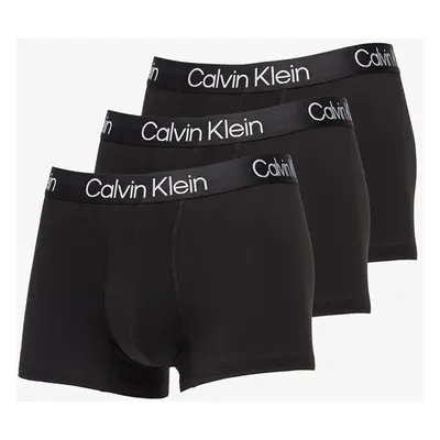 Boxerky Calvin Klein Structure Cotton Trunk 3-Pack Black 65899442