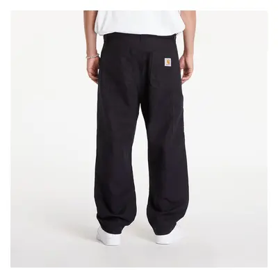 Kalhoty Carhartt WIP Walter Double Knee Pant Black Rinsed 95348320