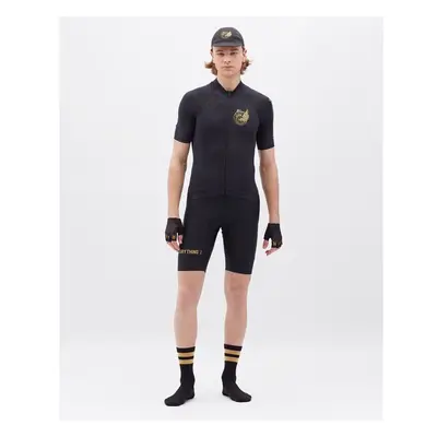 Pánský cyklo dres Silvini Mottolino černá/zlatá 82261122