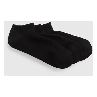 Ponožky GAP Ankle Socks 3-Pack True Black S/M 91764303