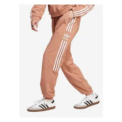 Tepláky adidas Originals hnědá barva, s potiskem, IA6356-brown 92319156