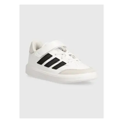 Dětské sneakers boty adidas COURTBLOCK EL C bílá barva, ID6506 92915664