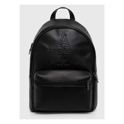 Batoh Armani Exchange pánský, černá barva, velký, hladký, 952689 4F884 95881660