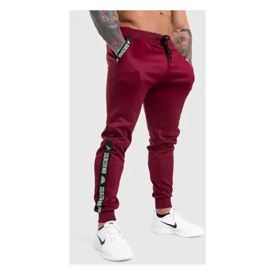 Jogger tepláky Iron Aesthetics Partial, bordové 60712642