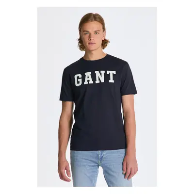 TRIČKO GANT MD. GANT SS T-SHIRT EVENING BLUE 85097926