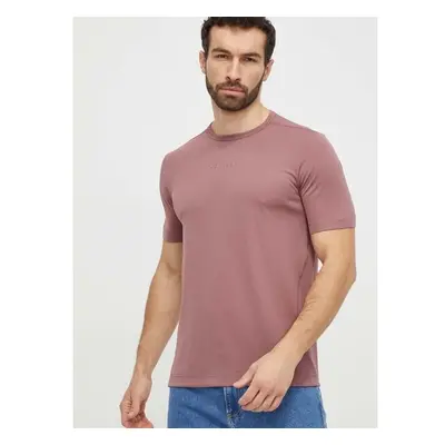 Tréninkové tričko Calvin Klein Performance růžová barva 89841660