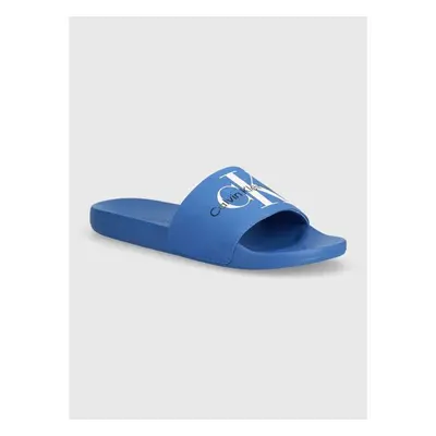 Pantofle Calvin Klein Jeans SLIDE MONOGRAM CO pánské, YM0YM00061 90739843