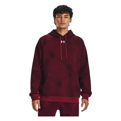 Mikina Under Armour Rival Fleece Printed Hd Dark Maroon 91030187