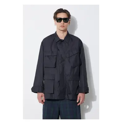 Bunda Engineered Garments BDU Jacket pánská, tmavomodrá barva, 91783016