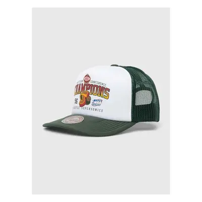 Kšiltovka Mitchell&Ness Seattle Supersonics bílá barva, s potiskem, 95060508