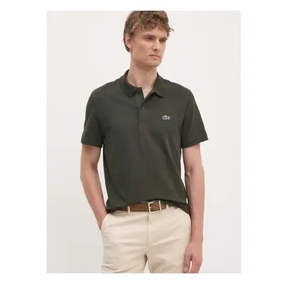 Polo tričko Lacoste zelená barva, DH5522 95962344