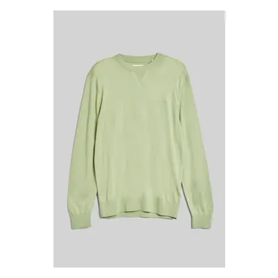 SVETR GANT FINE COTTON C-NECK MILKY MATCHA 90512422