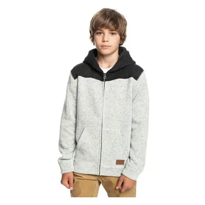 Quiksilver MMIKINA QUIKSIVER KEER BOCK ZIP KIDS - šedá - 67693268