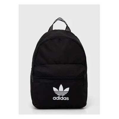 Batoh adidas Originals Adicolor černá barva, malý, hladký, IJ0762 85262985