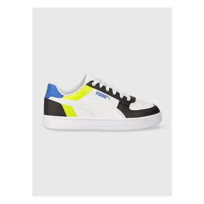 Dětské sneakers boty Puma Caven 2.0 Block Jr bílá barva 85277002