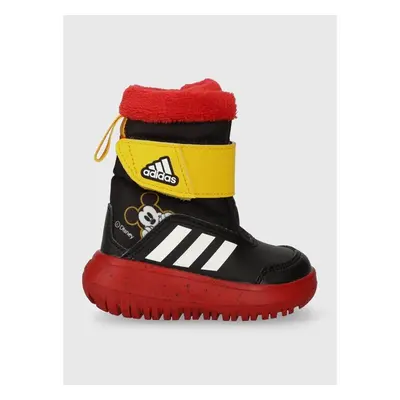 Dětské sněhule adidas Winterplay Mickey I černá barva 85854682