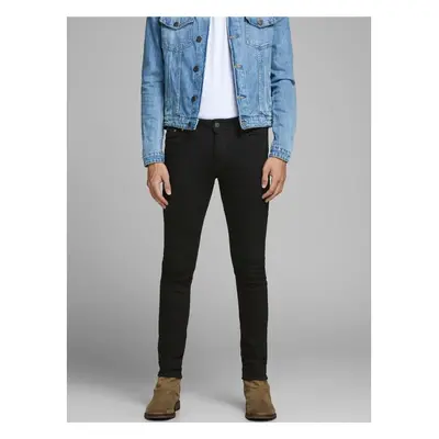 Černé pánské slim fit džíny Jack & Jones Liam - Pánské 91331350