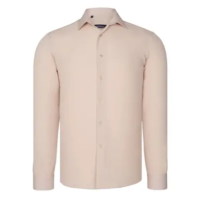 G726 DEWBERRY MENS SHIRT-BEIGE 91220508